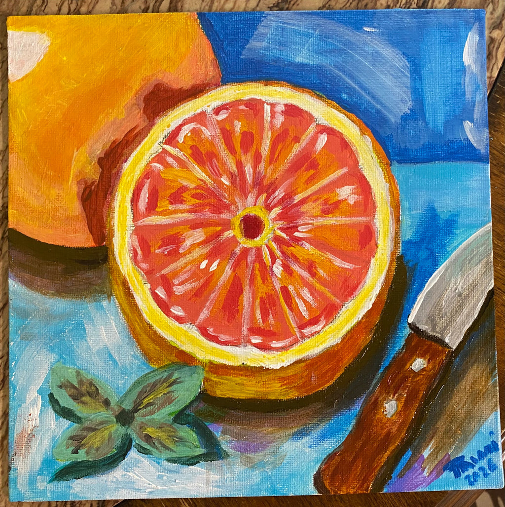 Bodegón - Pintura Acrílica Original 3 PIEZAS