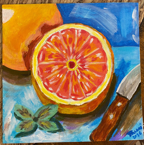 Bodegón - Pintura Acrílica Original 3 PIEZAS