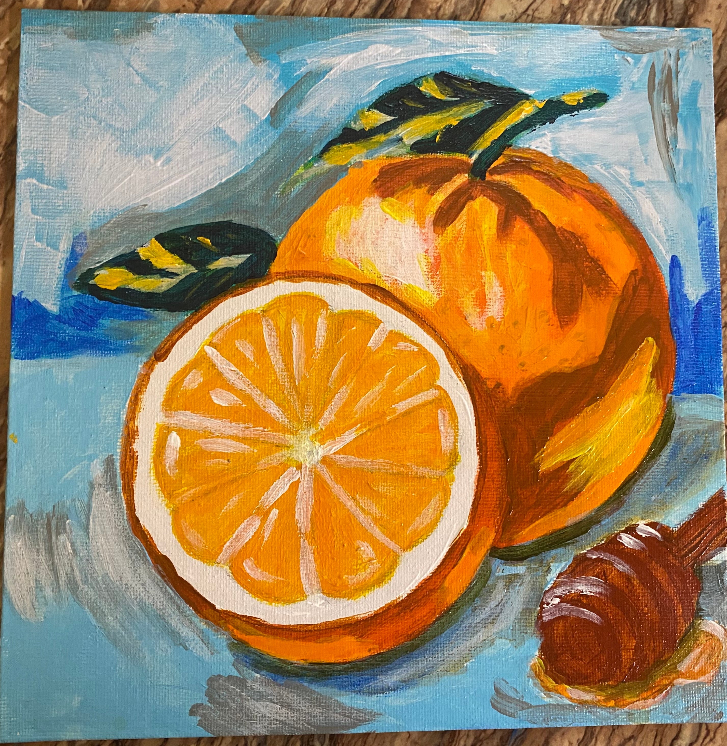 Bodegón - Pintura Acrílica Original 3 PIEZAS